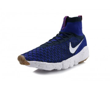Königlich Blau/Dunkel Grau Nike Air Footscape Magista Flyknit F.C.Ep Herren Schuhe 816560-400