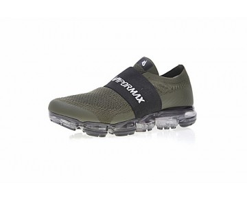 Herren Nike Air Vapormax Laceless  Ah3397-201 Schuhe Army Grün/Schwarz