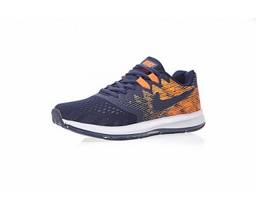 Tief Blau/Orange Nike Zoom Winflo 4 Herren Schuhe 898466-004