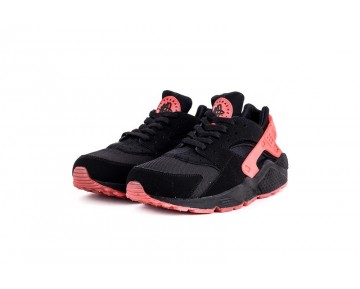 Schwarz/Rot Unisex Nike Air Huarache Schuhe 700878-006
