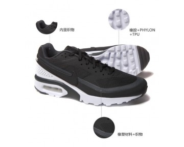 Nike Air Max Bw Ultra Herren Schwarz Anthracite 819475-001 Schuhe