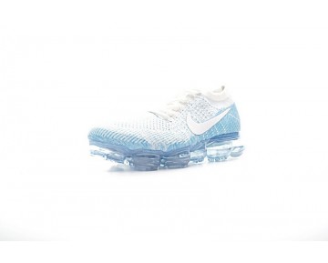 Nike Air Vapormax Flyknit Schuhe Weiß/Sky Blau 849560-194 Herren
