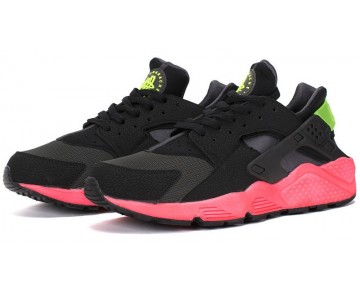 Schuhe Unisex 318429-006 Schwarz/Fuchsia Rosa Nike Air Huarache
