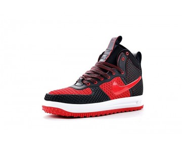 Schwarz/Rot/Weiß Schuhe Herren 805899-050 Nike Lunar Force 1 Duckboot