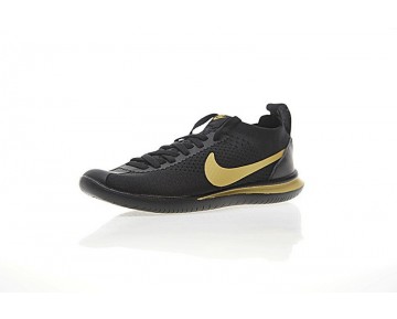 Schwarz/Gold Nike Cortez Flyknit Aa2029-103 Herren Schuhe