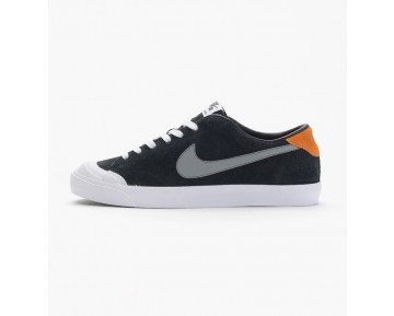 Schwarz/Grau/Orange Schuhe 806306-008 Unisex Nike Sb Zoom All Court Cory Kennedy