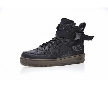 Nike Sf Air Force 1 Mid Schwarz/Tief Braun Schuhe 917753-002 Herren