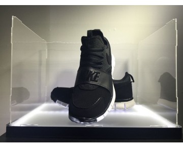 Schuhe Schwarz/Schwarz-Schwarz-Weiß Herren Nike Free Ace Leather 749627-004