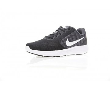 Schwarz/Grau/Weiß Schuhe 819300-001 Nike Revolution Herren