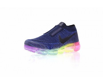 Schuhe Cdg X Nike Air Vapormax Tief Blau/Rainbow Kinder 883275-400