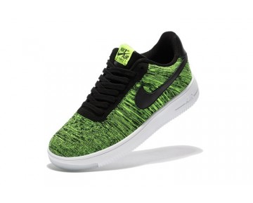 Schuhe Herren Grün/Weiß/Schwarz Nike Air Force 1 Ultra Flyknit Low