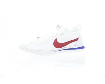 Schuhe Weiß/Rot/Königlich Aa2029-001 Nike Cortez Flyknit Unisex