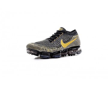 Schuhe Nike Air Vapormax Flyknit 849558-005 Unisex Schwarz/Gold