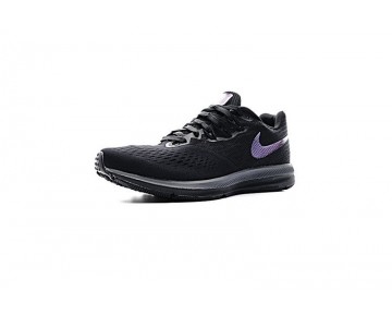 Schwarz Herren  Nike Zoom Winflo 4 Schuhe 898467-001