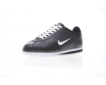 Schuhe 938343-001 Unisex Schwarz/Weiß Nike Cortez Basic Jewel Qs