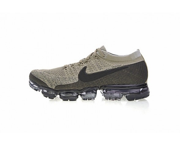 849558-201 Nike Air Vapormax Flyknit Beige/Schwarz Schuhe Unisex