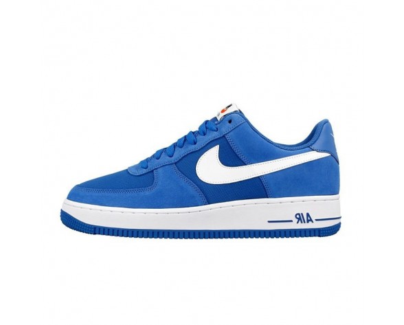 820266-402 Schuhe  Nike Air Force 1 Low Star Blau/Weiß Herren