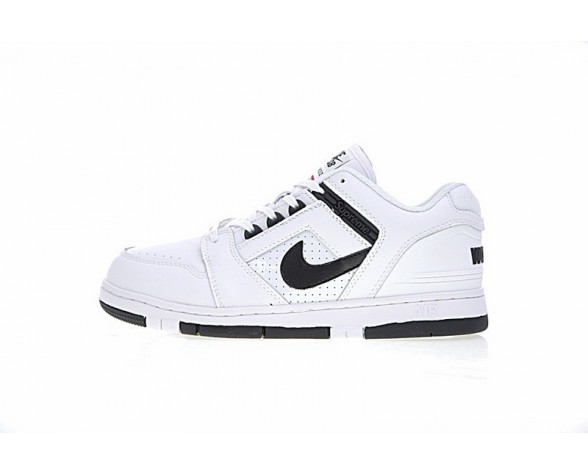 Supreme X Nike Sb Air Force 2 Low Sb Weiß Schwarz Herren Aa0871-101 Schuhe