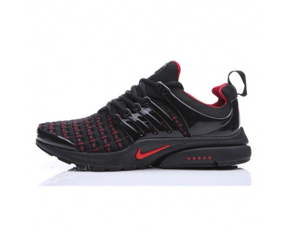 Nike Air Presto Qs Schwarz//Rot 347635-061 Herren Schuhe