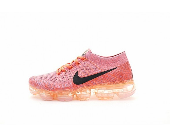 849561-800 Rouge Orange Schwarz Schuhe Nike Air Vapormax Damen