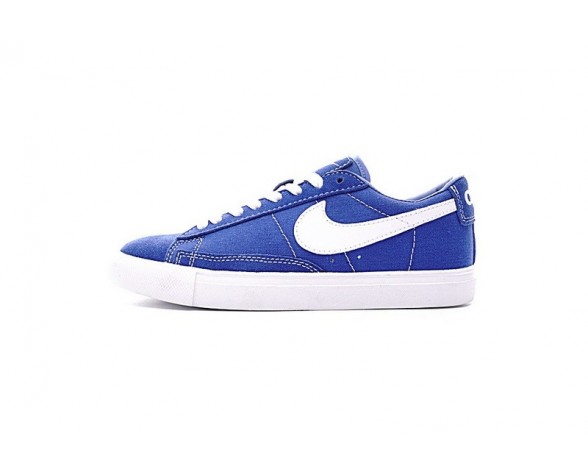 Schuhe Nike Blazer Low X Comme Des Garcons Cdg Königlich Blau/Weiß 633699-009 Unisex