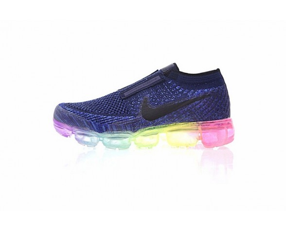 Schuhe Cdg X Nike Air Vapormax Tief Blau/Rainbow Kinder 883275-400