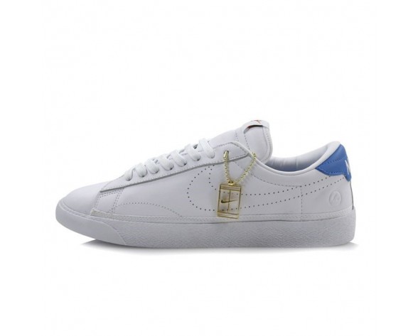864294-100 Schuhe Blau/Weiß-Licht Unisex Fragment Design X Nike Zoom Tennis Classic Ac