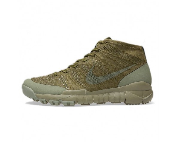 652961-223 Nike Flyknit Trainer Chukka Sfb Sp Herren Sage-Rogue Grün Schuhe