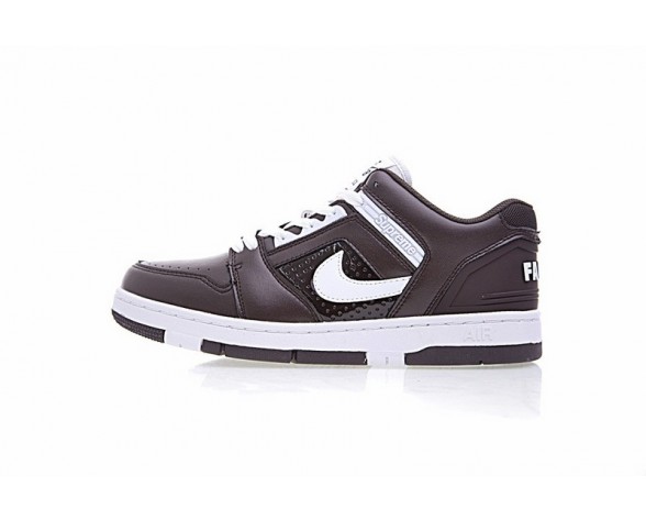 Schuhe Dunkel Braun Supreme X Nike Sb Air Force 2 Low Sb Aa0871-212 Unisex
