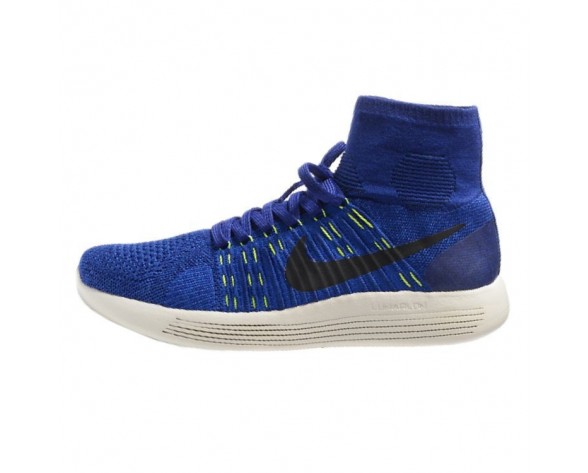 Deep-Königlich-Blau Nike Lunarepic Flyknit 818676-400 Schuhe Herren