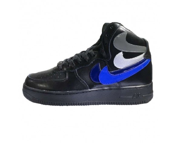 Nike Air Force 1 High Herren Misplaced Checks” Schwarz Schuhe