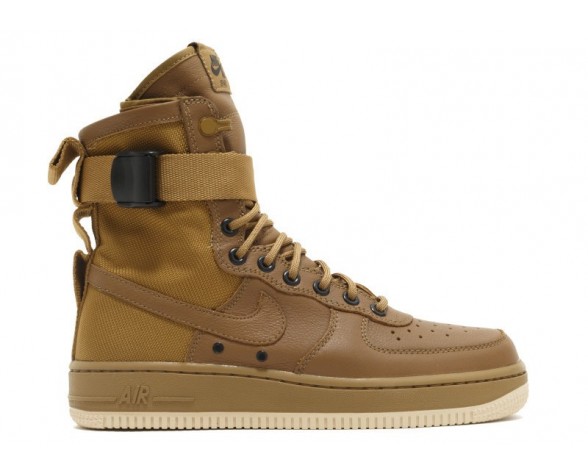 Unisex 857872-200 Nike Special Forces Air Force 1 Faded Olive-Gum Licht Braun Schuhe
