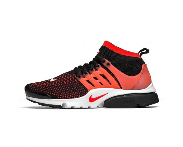 835570-006 Schuhe Herren Schwarz,Bright Crimson Nike Air Presto Flyknit Ultra