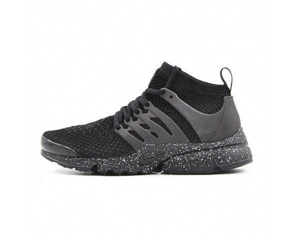 Unisex Nike Air Presto Flyknit Ultra All Schwarz/Splash-Ink 835570-003 Schuhe