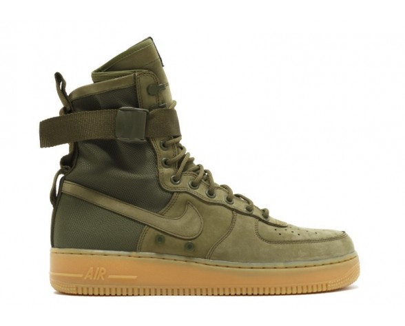 Unisex 859202-339 Nike Special Forces Air Force 1 Schuhe Faded Olive/Faded