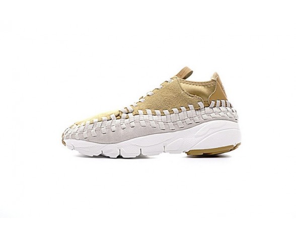 Herren Schuhe Nike Air Footscape Woven Chukka Qs 913929-700 Braun/Gold