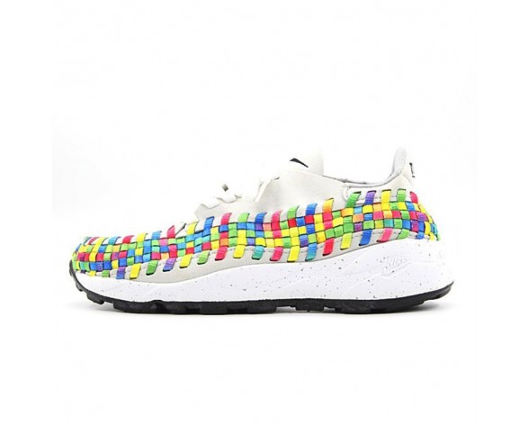 525250-111 Schuhe Nike Air Footscape Unisex Weiß/Grau/Multi