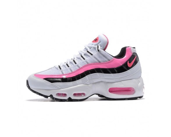 Nike Wmns Air Max 95 Essential Damen Rosa/Weiß/Schwarz Schuhe 74976-065