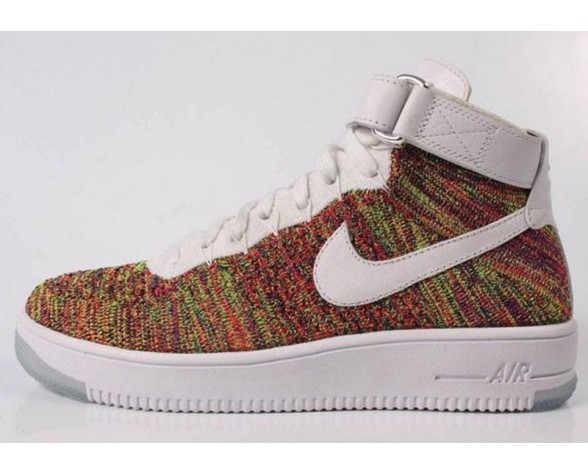 Schuhe Unisex Nike Air Force 1 Flyknit Rainbow