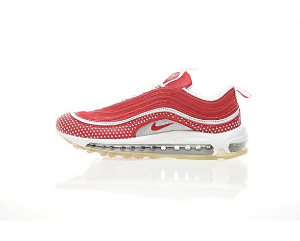 Schuhe Nike Air Max 97 Damen Fuchsia Rosa/Weiß 312461-661