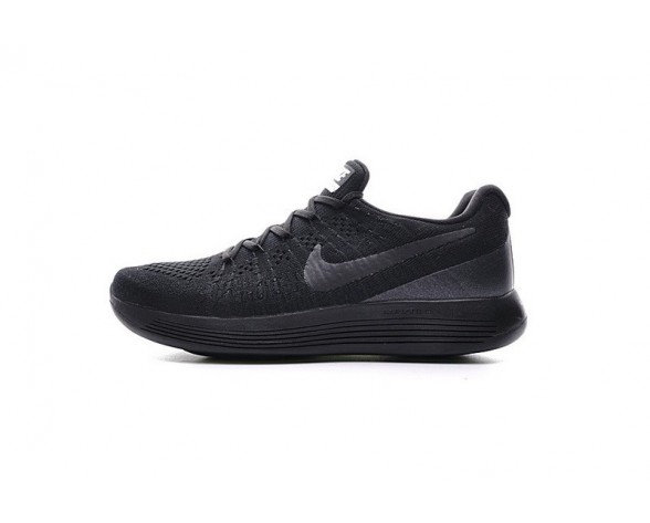 Schwarz Herren  Nike Lunarepic Low Flyknit 2 Schuhe 863779-003