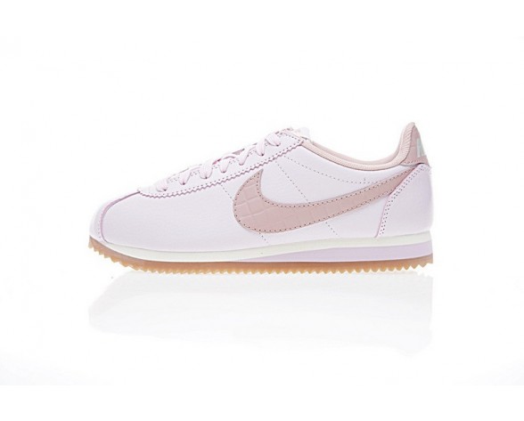 861660-600 Rosa Nike Classic Cortez Leather Schuhe Unisex