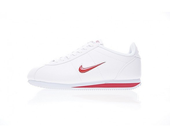 Nike Cortez Basic Jewel Qs 938343-003 Weiß/Rot Schuhe Unisex