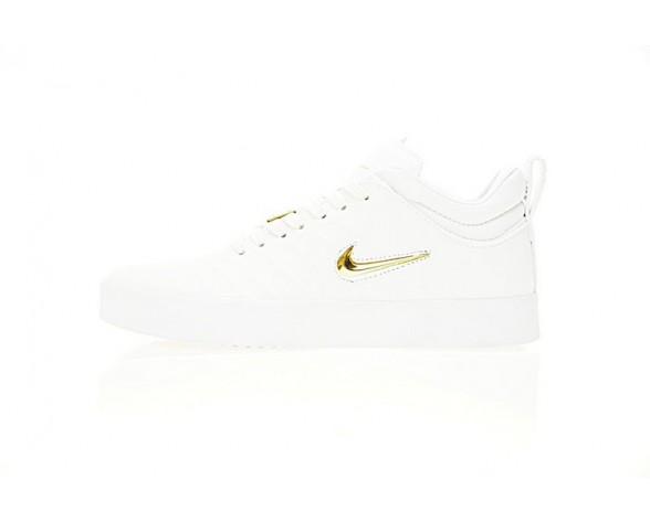 Schuhe Herren 876245-100 Weiß/Gold Nike Tiempo Vetta