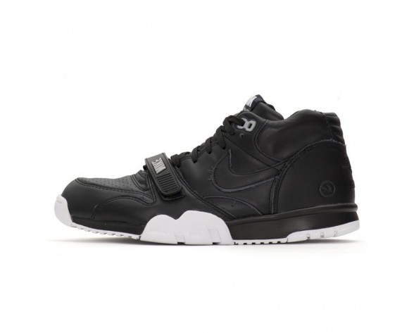 806942-001 Schuhe Nike X Fragment Design Air Trainer 1 Mid Herren Lichtning Schwarz Weiß