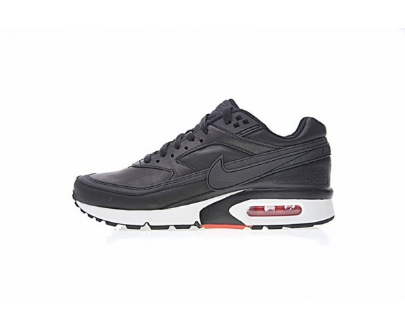 Schwarz/Weiß/Rot Herren Nike Air Max Premium Bw 819523-006 Schuhe