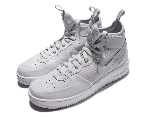 864025-002 Nike Air Force 1 Ultraforce Mid Schuhe Weiß Unisex