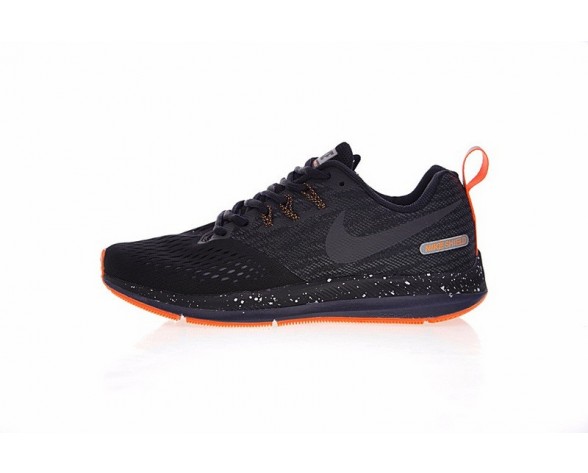921704-001 Nike Zoom Winflo 4 Schwarz/Orange/Ink Schuhe Herren