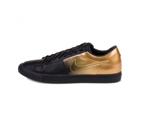 Schuhe 718802-008 Pedro Lourenco X Nike Low Sp Unisex Schwarz Metallic Gold