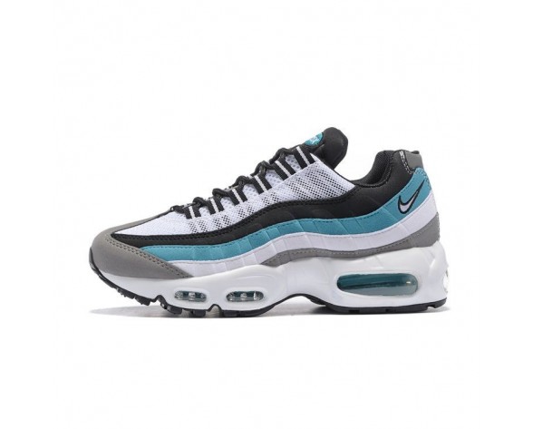 Schuhe Damen 807743-064 Nike Wmns Air Max 95 Essential Grau/Weiß/Schwarz